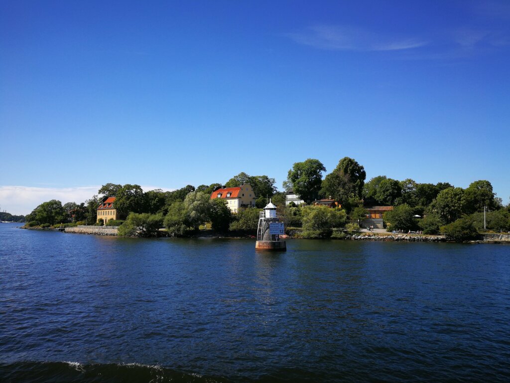 Photo of the first AGA lighthouse