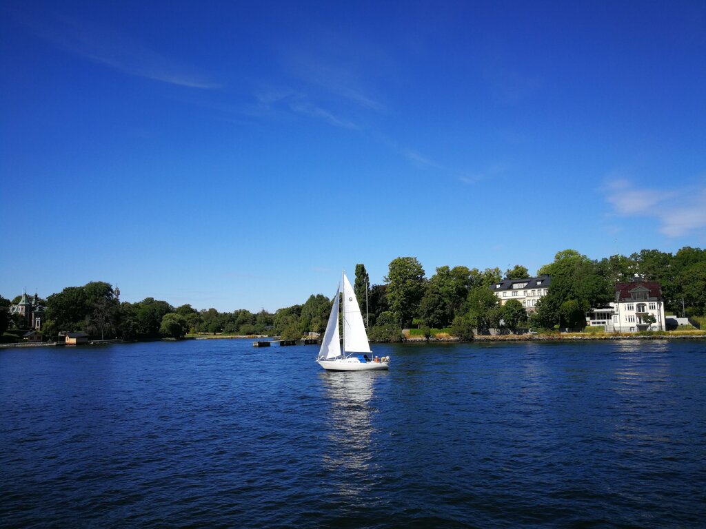 Photo of a sail boat